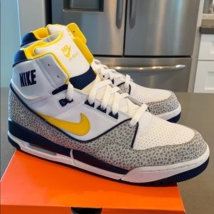 Nike Air Assault High “Michigan Blue”